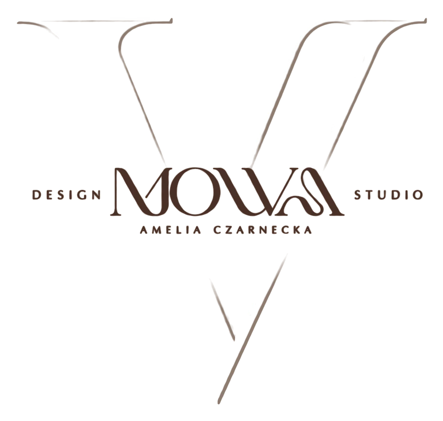 Logo MOVVA Design Studio, Amelia Czarnecka